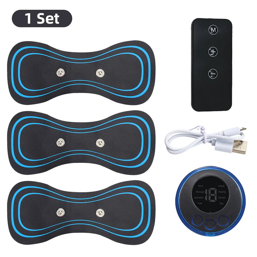 "The Pocket-Sized Massager"
Electric Neck Massager EMS Muscle Massage Stimulator Low Frequency Instrument Back Cervical Calf Patches Pain Joints Mini Device