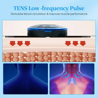 "The Pocket-Sized Massager" 
Electric Neck Massager EMS Muscle Massage Stimulator Low Frequency Instrument Back Cervical Calf Patches Pain Joints Mini Device