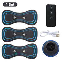 "The Pocket-Sized Massager" 
Electric Neck Massager EMS Muscle Massage Stimulator Low Frequency Instrument Back Cervical Calf Patches Pain Joints Mini Device